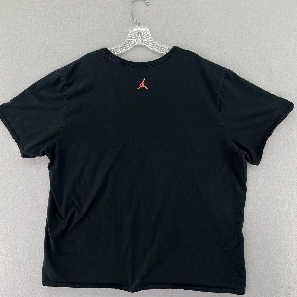 Vintage Nike Black Michael Jordan "This man doesn't live on Earth" Shirt 3XL - Picture 4 of 8